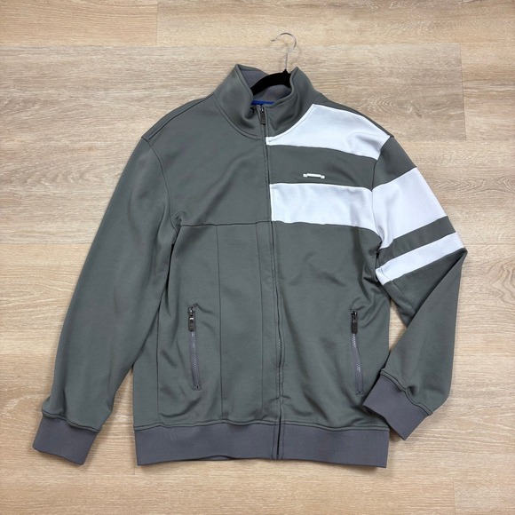 Ecko Unltd Other - Vintage Y2K Ecko Unltd Colorblock Full Zip Track Jacket Men's Large Color Gray